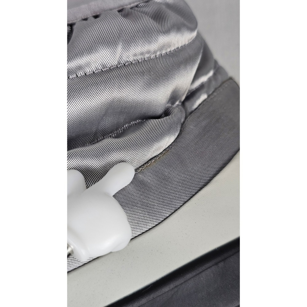 Oofos OOmg Bootie Recovery Shoes Womens Size 10 Silver Metallic Slip-on Nylon - Picture 9 of 12